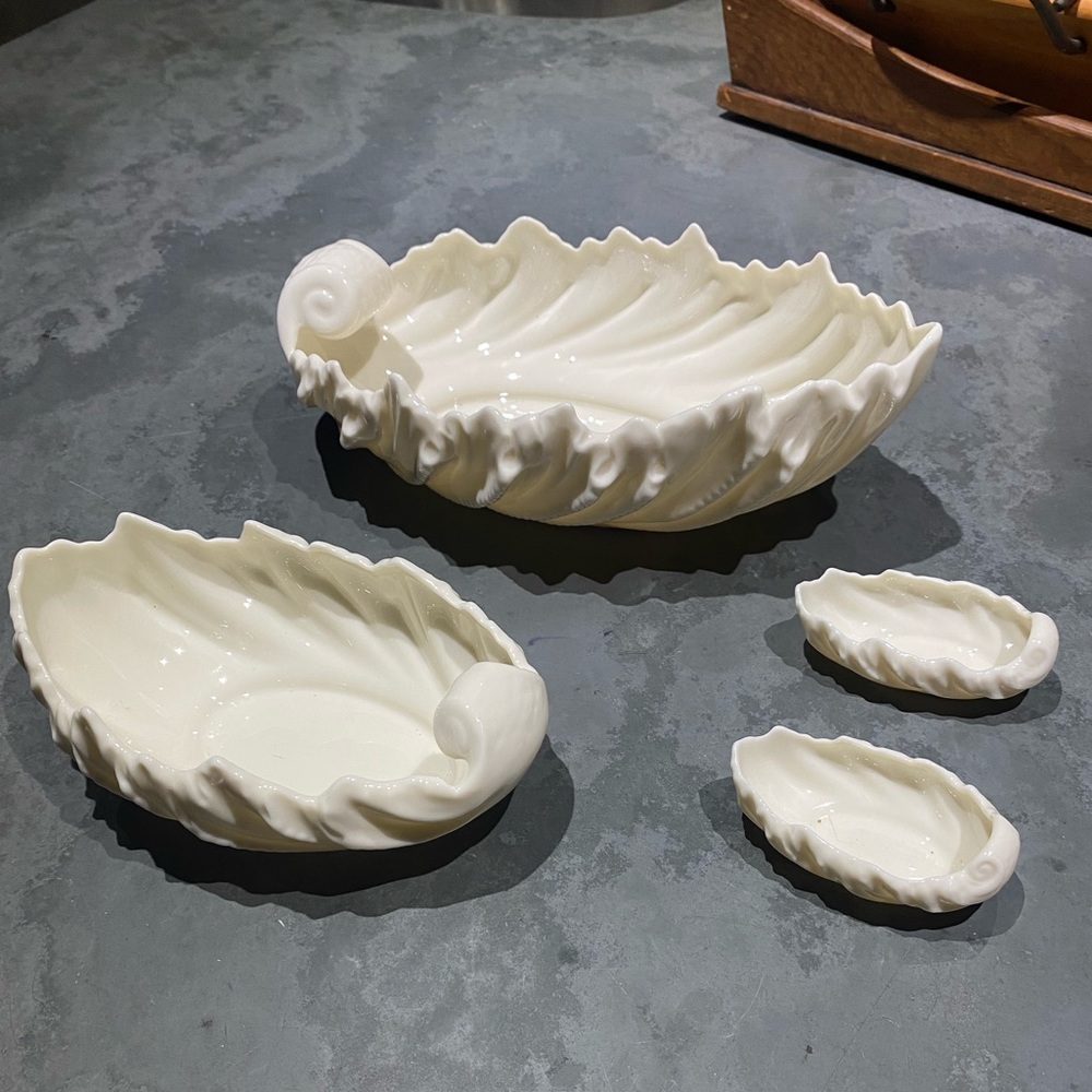 Vintage Lenox Acanthus Leaf bowl set